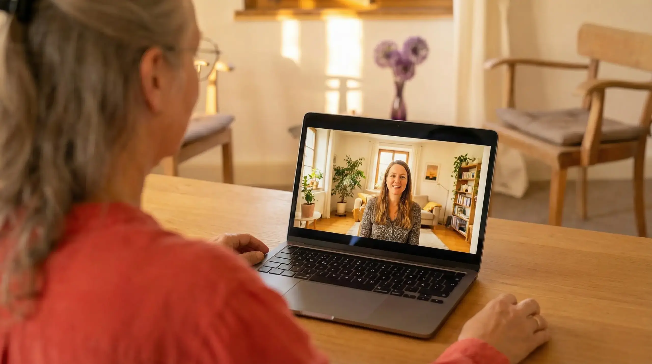 Geschützter Rahmen für eine Videosprechstunde